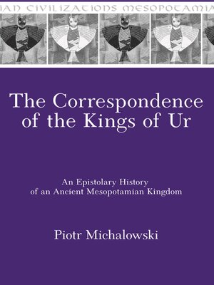 cover image of The Correspondence of the Kings of Ur